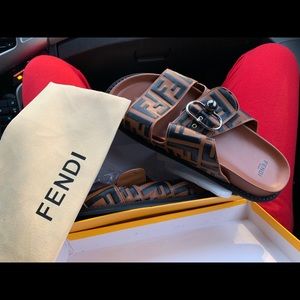 Authentic Fendi Slides